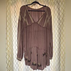 Free People Lavender Dress XL